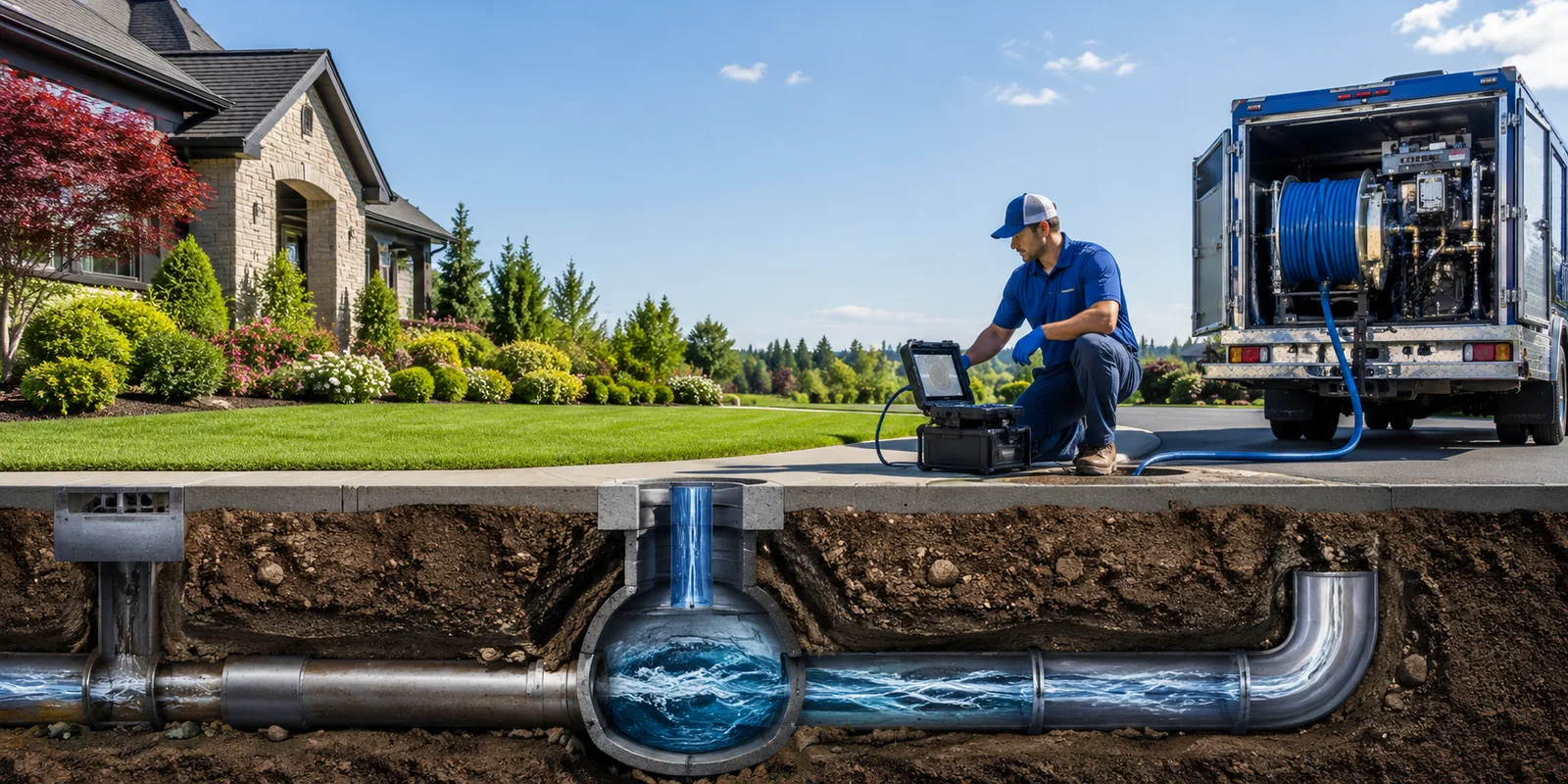 Drainage restoration information for Rock, MI